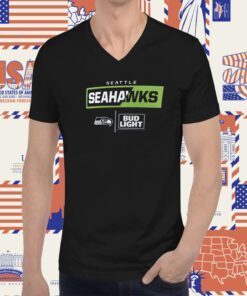 Seattle Seahawks Fanatics Branded NFL Bud Light Tee Shirt