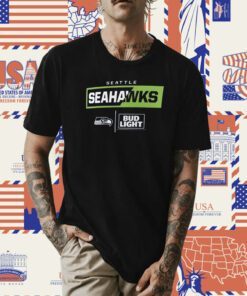 Seattle Seahawks Fanatics Branded NFL Bud Light Tee Shirt
