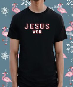 Tony Beasley Jesus Won Tee Shirt