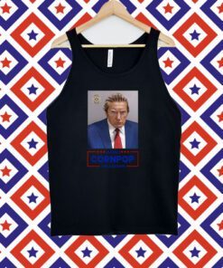 Donald Trump 2024 Mugshot Re-Elect Cornpop One Bad Dude Long Sleeve Shirt