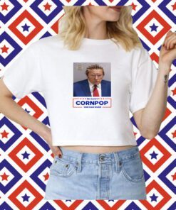 Donald Trump 2024 Mugshot Re-Elect Cornpop One Bad Dude Long Sleeve Shirt