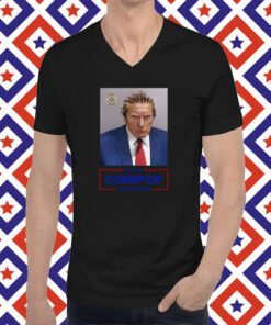 Donald Trump 2024 Mugshot Re-Elect Cornpop One Bad Dude Long Sleeve Shirt