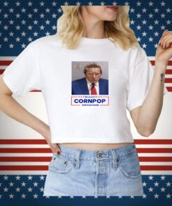 Donald Trump Mugshot Re-Elect Cornpop One Bad Dude Hoodie Shirt