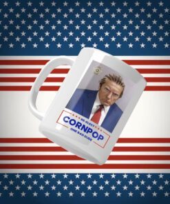 Donald Trump Mugshot Re-Elect Cornpop One Bad Dude Hoodie Shirt