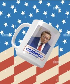 Donald Trump 2024 Mugshot Re-Elect Cornpop One Bad Dude Sticker