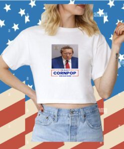 Donald Trump 2024 Mugshot Re-Elect Cornpop One Bad Dude Sticker