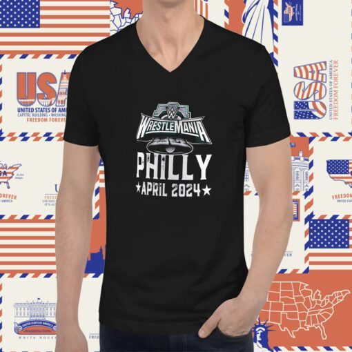 Wrestlemania 40 Philly April Shirt
