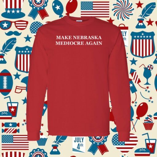 Dave Portnoy Make Nebraska Mediocre Again T-Shirt