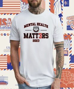 Georgia Football Mental Health Matters 2023 T-Shirt