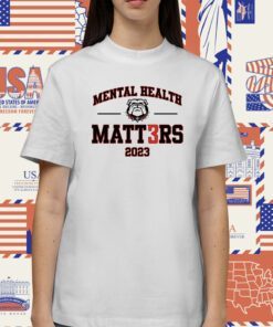 Georgia Football Mental Health Matters 2023 T-Shirt