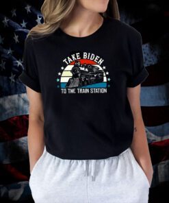 Take Biden To The Train Station Yellowstone Tee Shirt