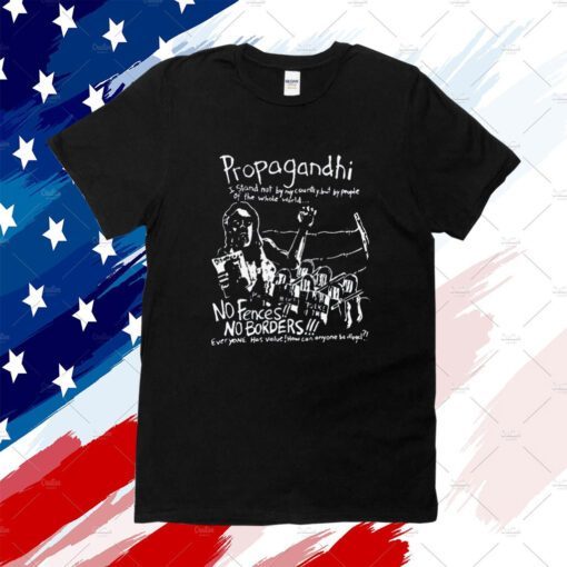 Propagandhi No Borders No Fences T-Shirt