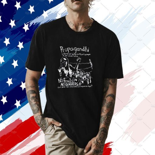 Propagandhi No Borders No Fences T-Shirt