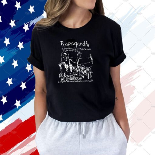 Propagandhi No Borders No Fences T-Shirt