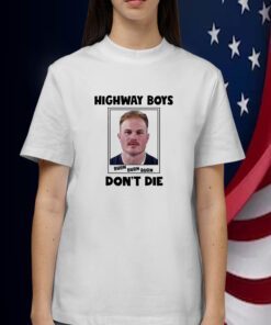 Highway Boys Don’t Die Zach Bryan Mugshot TShirt