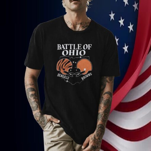 Battle Of Ohio Bengals And Browns Shirt