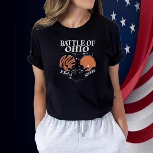 Battle Of Ohio Bengals And Browns Shirt