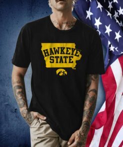 IOWA FOOTBALL: HAWKEYE STATE 2023 SHIRT