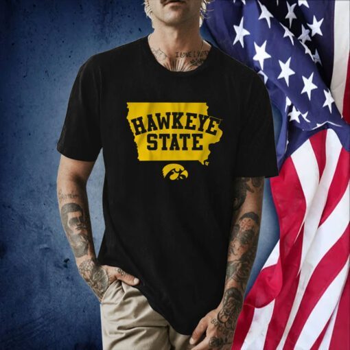 IOWA FOOTBALL: HAWKEYE STATE 2023 SHIRT