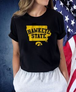 IOWA FOOTBALL: HAWKEYE STATE 2023 SHIRT