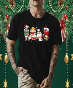 Christmas Cute Dog Coffee Latte, Snoop Christmas Coffee Shirt