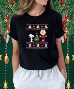 Peanuts Snoopy And Charlie Christmas 2024 T-shirt