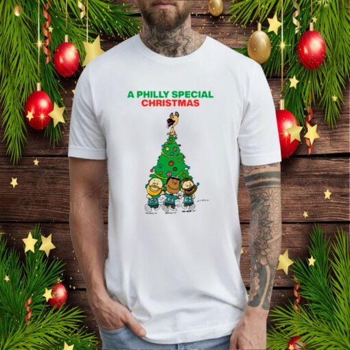 Philadelphia Eagles A Philly Special Christmas Tee Shirt