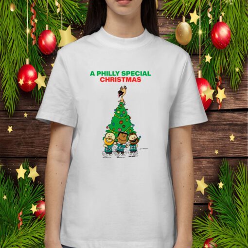 Philadelphia Eagles A Philly Special Christmas Tee Shirt