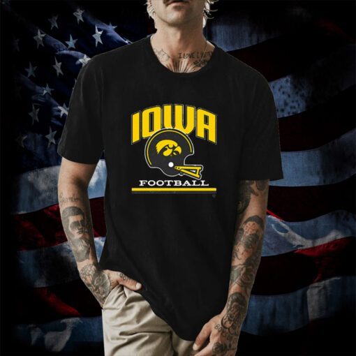 IOWA: VINTAGE FOOTBALL HELMET 2023 SHIRT