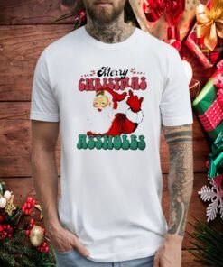 Santa Merry Christmas Asshole Gift Shirt