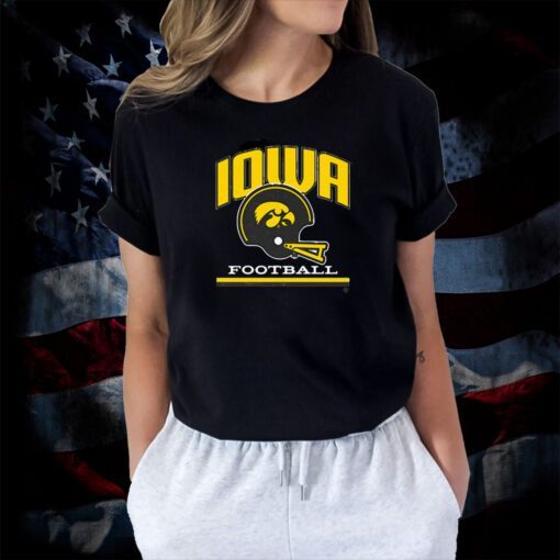 IOWA: VINTAGE FOOTBALL HELMET 2023 SHIRT