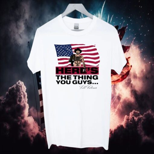 Sean Strickland Here’s The Thing You Guys 2023 Shirt