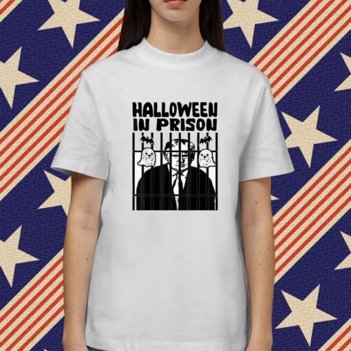 Halloween In Prison, Usa Political Funny T-Shirt