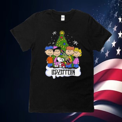 Led Zeppelin Snoopy Peanuts Christmas 2023 Shirts