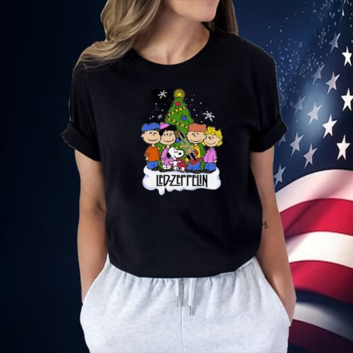 Led Zeppelin Snoopy Peanuts Christmas 2023 Shirts