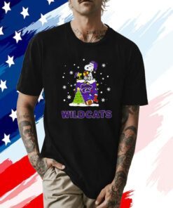 Kansas State Wildcats Snoopy Christmas Shirt