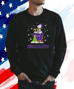 Kansas State Wildcats Snoopy Christmas Shirt