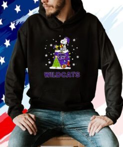 Kansas State Wildcats Snoopy Christmas Shirt