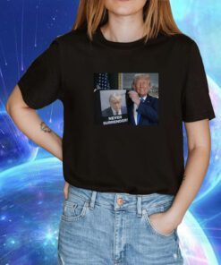 Shows 2024 Trump Off Trump Mugshot Never Surrender Raglan Unisex T-Shirt