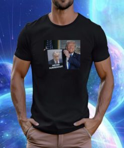 Shows 2024 Trump Off Trump Mugshot Never Surrender Raglan Unisex T-Shirt