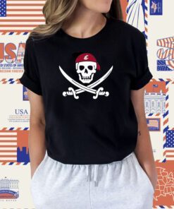 Jake Dickert Wsu Golf Pirate Skull TShirt