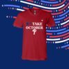 Red October Phillies 2023 Tee Shirt