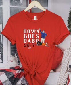 Down Goes Dabo Tee Shirt