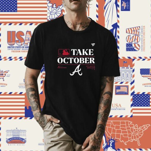 Atlanta Braves 2023 Postseason Locker Room T-Shirt