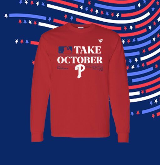 Red October Phillies 2023 Tee Shirt