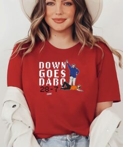 Down Goes Dabo Tee Shirt