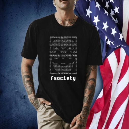 Fsociety Binary Code Mr Robot TShirt