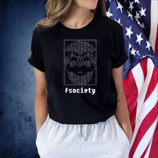 Fsociety Binary Code Mr Robot TShirt