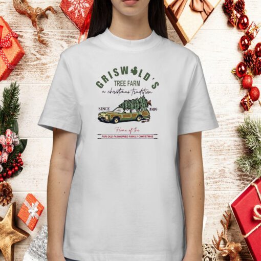 Griswold's Tree Farm Since 1989, Christmas Tee Shirt