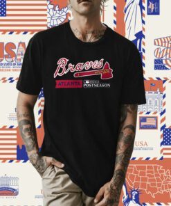Atlanta Braves Nike 2023 Postseason Authentic Collection Dugout Shirts